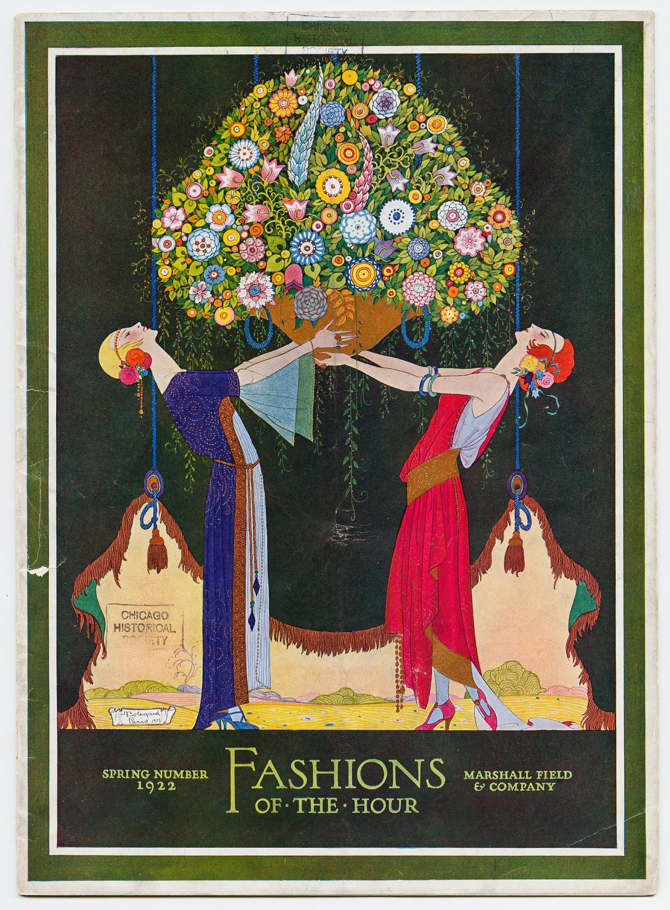 Fashions of the Hour -Spring Number 1922, magazine cover,