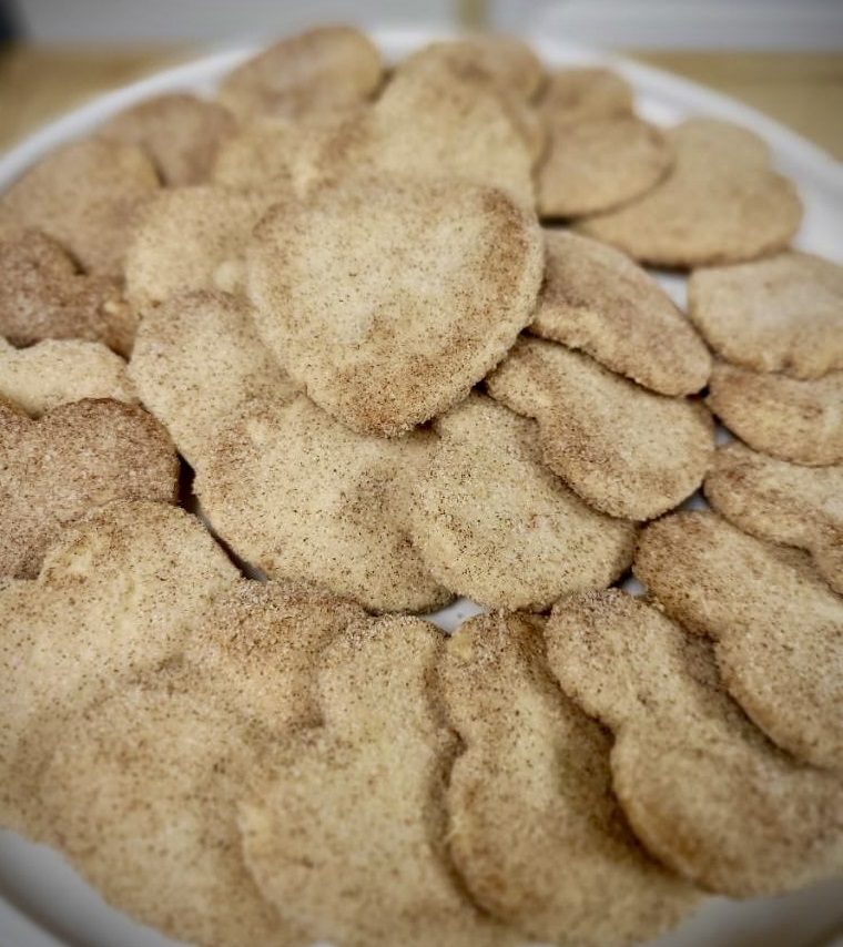 Hojarasca cookies for Cafe